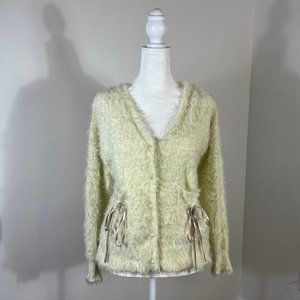 amavel fuzzy cardigan